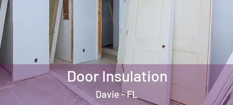  Door Insulation Davie - FL