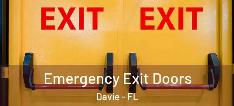  Emergency Exit Doors Davie - FL
