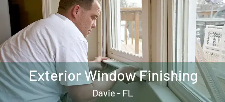  Exterior Window Finishing Davie - FL