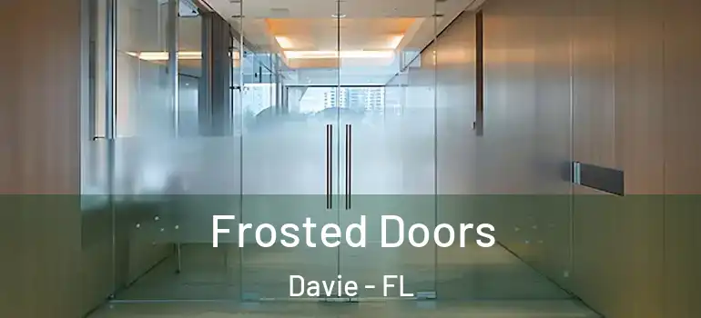  Frosted Doors Davie - FL