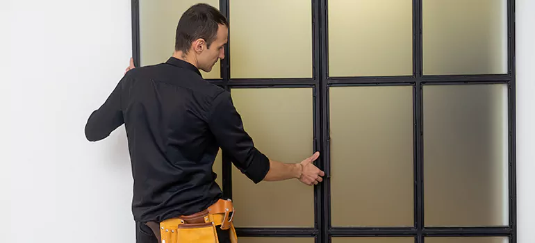 Patio French door installation in Davie, FL