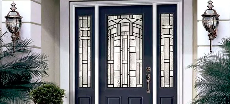 Stained Glass Door Panels in Davie, FL