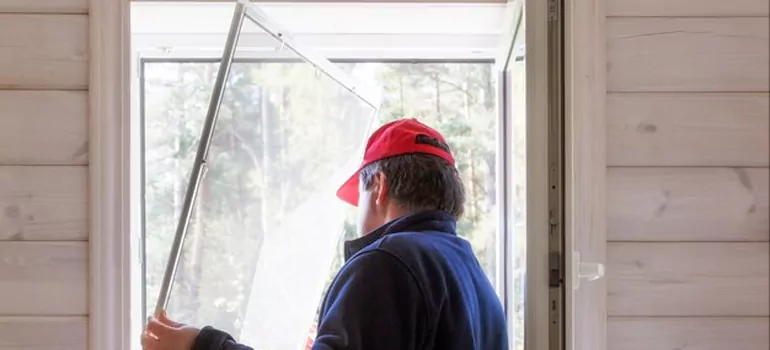 Expandable Window Screen Installation in Davie, FL