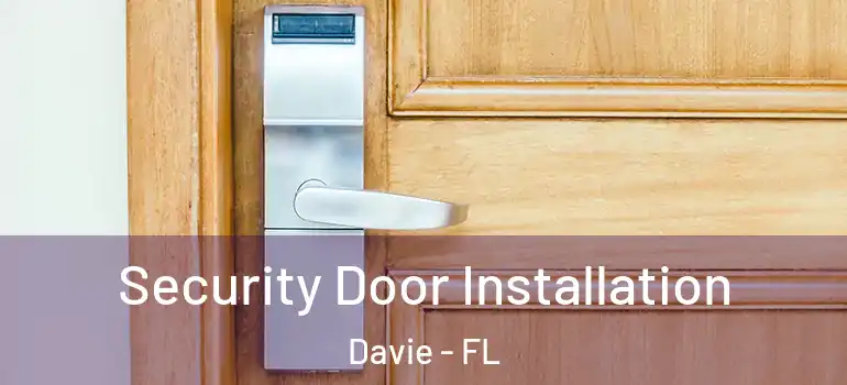  Security Door Installation Davie - FL