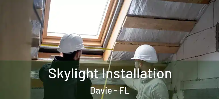  Skylight Installation Davie - FL